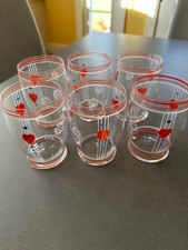 set of 6 antique bohemian