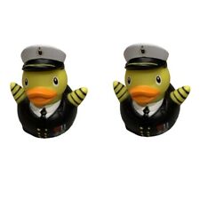 Titanic 1912 Bath Toy Yellow Duck Officer White Star Line Children 2 Pack Gift