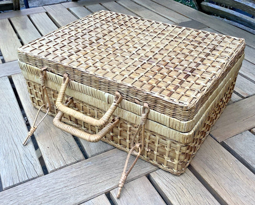 Picnic hamper wicker - hamper,