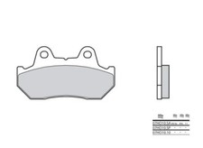 For HONDA CBR 1000 F - Rear