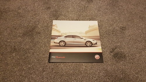 Mg6 magnette sales brochure - mg6,