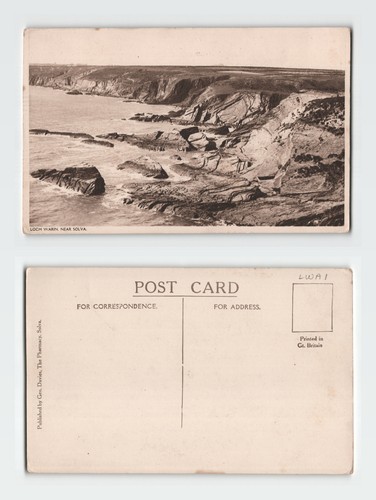 Vintage postcard loch warin - vintage,