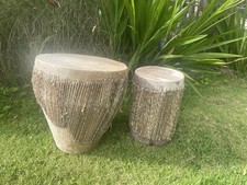 Pair of Vintage African Hide