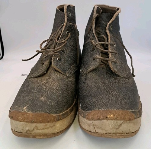Leather wooden soles - soles, hobnail