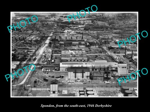 Spondon from the south - the, east
