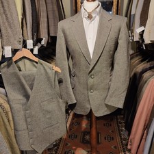 Vintage mens 42s 34w tweed - 34w,