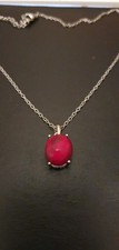 Seaham Sea Glass Pendant Deep
