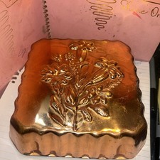 vintage copper jelly mould