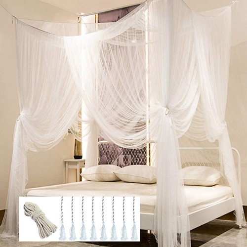 Bed canopy curtains - bed,