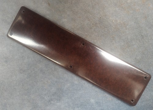 Reclaimed dark brown bakelite - brown,
