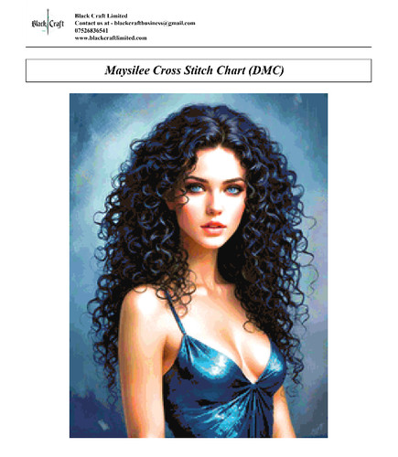 Maysilee cross stitch - maysilee,