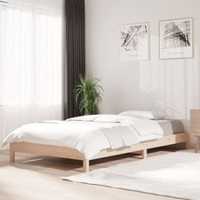 Stack Bed Solid Pine Natural