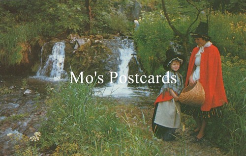 Fashion postcard welsh - postcard,