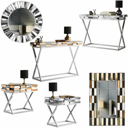 Knightsbridge mirrored console - knightsbridge,
