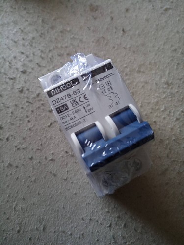 Breaker 16a 240v din - 12-240v,