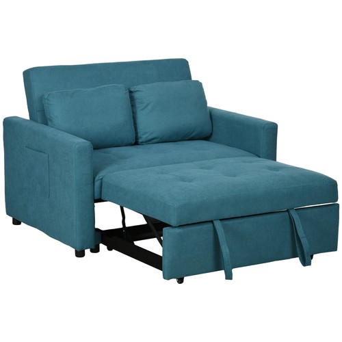 Homcom fabric convertible - convertible, 2
