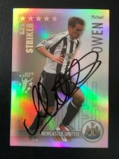 Signed Michael Owen Newcastle