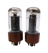 Pair SYLVANIA JAN CHS 6V6GTY