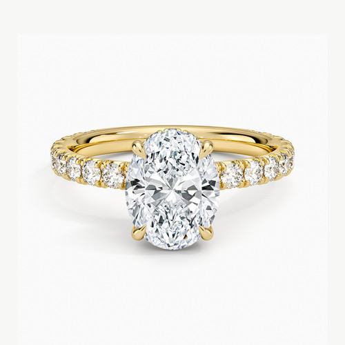 Oval cut moissanite - 2,