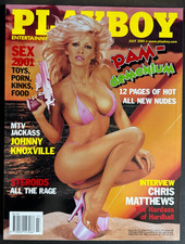 Playboy Magazine Vintage - July 2001 - Pamela Anderson - w/Centrefold