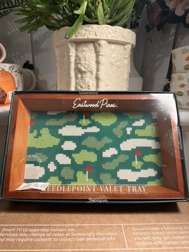 Eastwood pines needlepoint - pines,