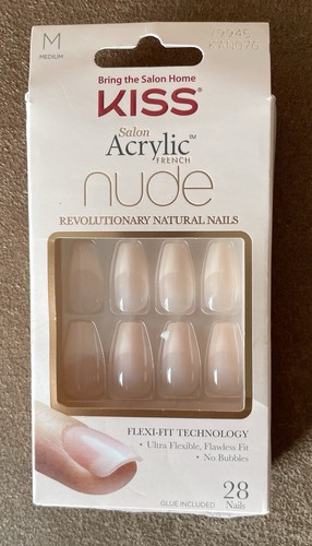 Kiss acrylic nude natural - nude,