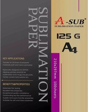 Sub sublimation paper a4 - a-sub,
