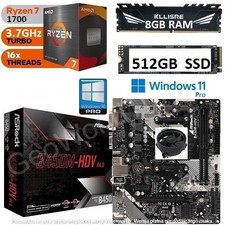AMD Ryzen 7 1700 + 8GB RAM +