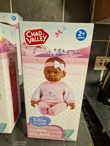 Chad valley cuddly mia doll - valley,