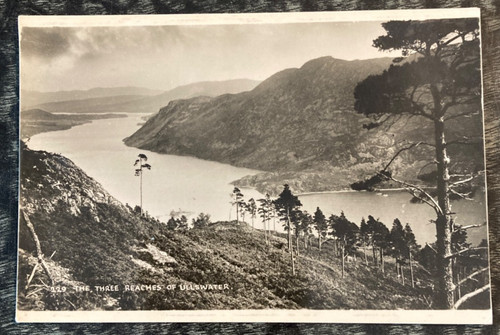 Unused vintage postcard - vintage, b&w