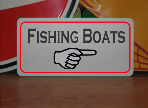 Fishing boats arrow metal - arrow,