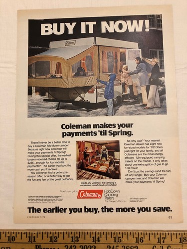 1978 coleman fold down camper - coleman,