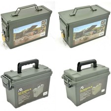 NEW Ammo Box (+Lock) US Metal
