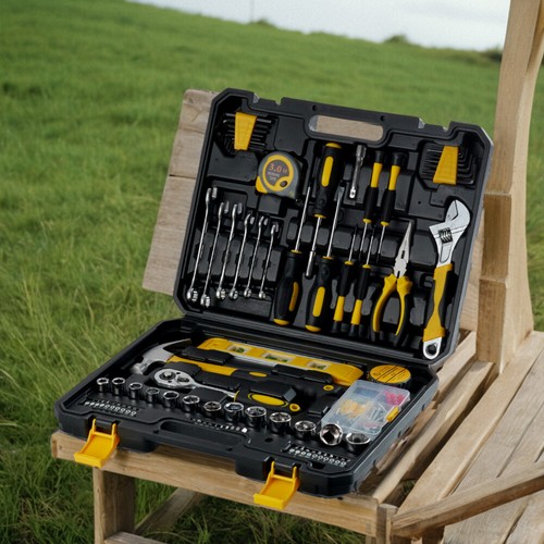 Complete auto tool kit - kit, hand