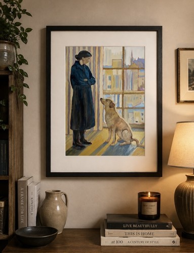Original figurative oil - original,