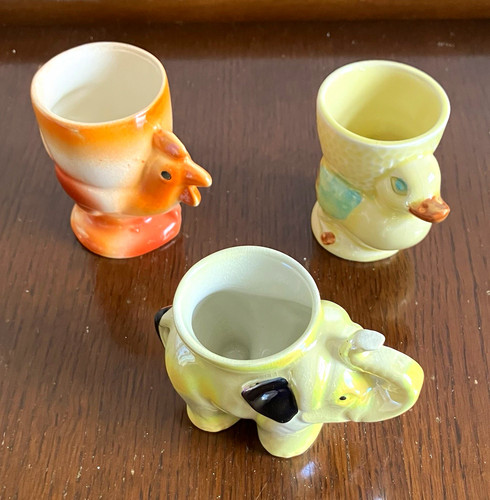 Vintage glazed ceramic novelty - ceramic,