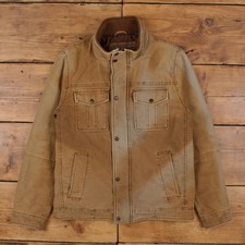 Vintage Levi's Workwear Jacket S Red Tab Brown