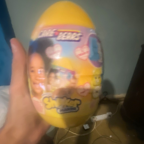 Yellow surprise toy - yellow, egg