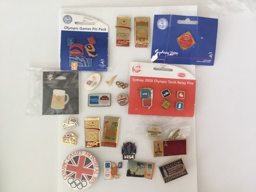Vintage olympic games pin - vintage,
