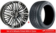 Alloy Wheels & Tyres 22" Hawke Vega For Mercedes GLC-Class [X253] 16-22