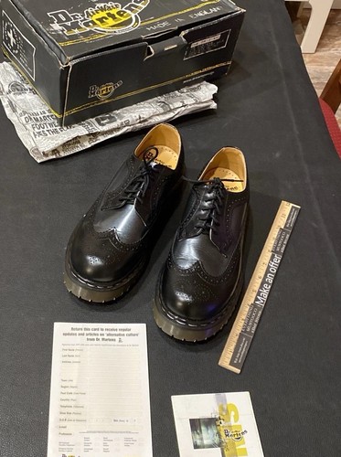 Martens black smooth - dr,