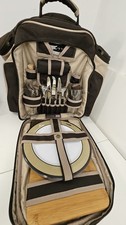 Concept Picnic 2-Person Travel Rucksack Inc. Plates, Cutlery, Bag