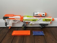 Nerf Modulus Battlescout ICS-10 Pump Action Blaster Clip Camera Stock 10 Darts