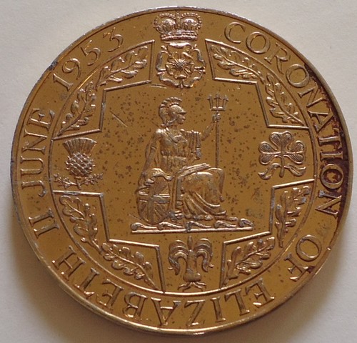 1953 qeii coronation medal - 1953,
