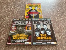 Vintage Rock Magazines x 3 -