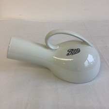 Vintage Boots Company Chemist Ceramic Urine Bed Pan Display Piece Prop