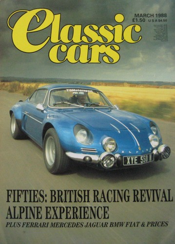 Classic cars 1988 - 03/1988, featuring