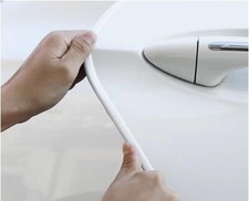 2x White New Car Parking Door