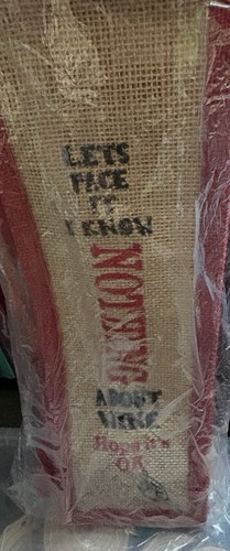Hessian bottle gift bags wine - gift,