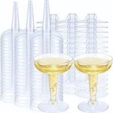 LATERN 60Pcs Plastic Champagne